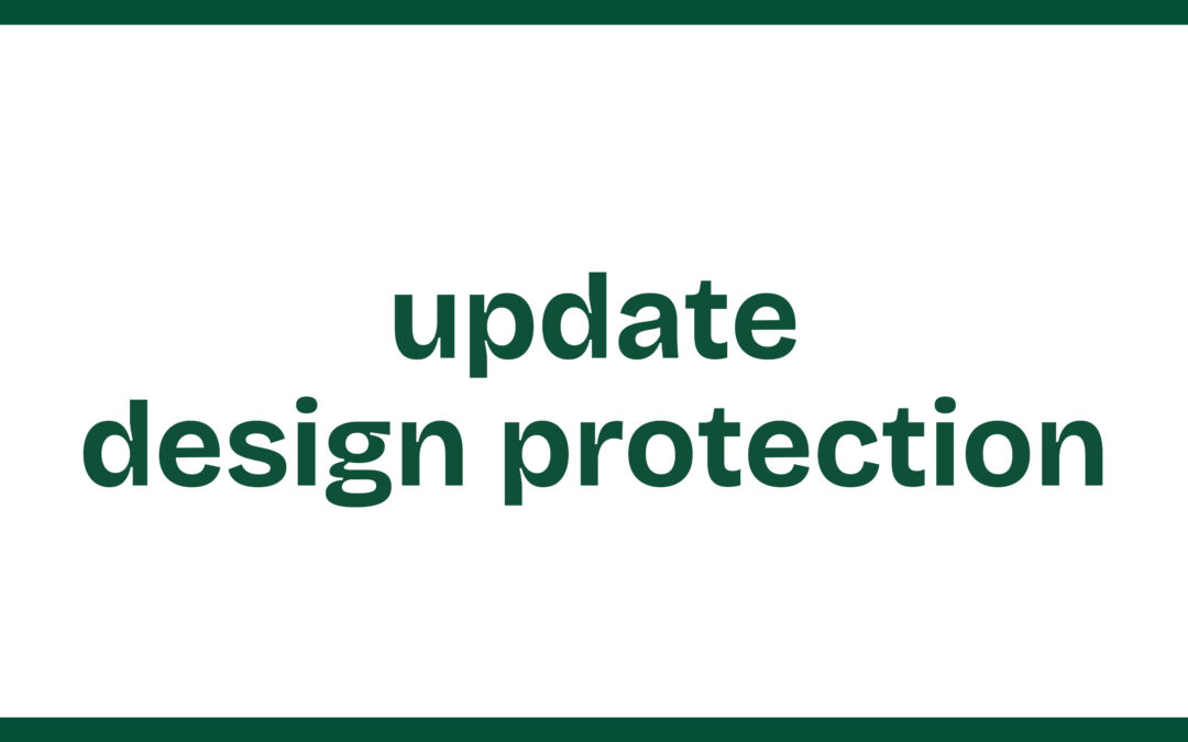 Update European rules for design registration